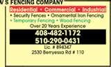 Steel Fencing Systems San Jose Ca