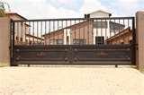 images of Steel Fencing Driveway Gates