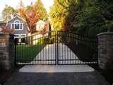 pictures of Steel Fencing Driveway Gates