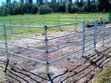 photos of Steel Fences Galvanized