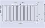 photos of Steel Fencing Dimensions