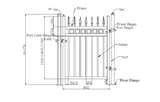 Steel Fencing Dimensions photos