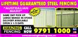 Steel Fencing Dandenong Vic photos