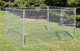 Steel Fencing Kennels pictures