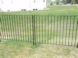 photos of Steel Fencing Installation
