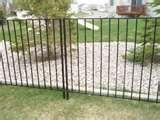 photos of Steel Fencing Installation