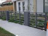 images of Tubular Steel Fencing Melbourne