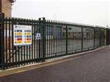 pictures of Steel Fencing North Wales
