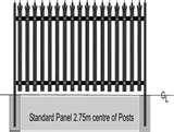 Steel Fencing Sizes images