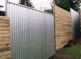 Steel Fencing With Lattice