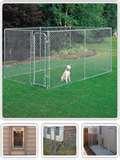 Steel Fencing Dog Runs images