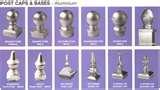 Steel Fencing Post Caps images