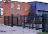 Steel Palisade Security Fencing photos