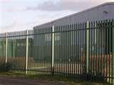 photos of Steel Palisade Security Fencing