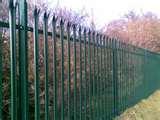 pictures of Steel Palisade Security Fencing