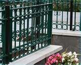Ornamental Steel Fencing Supply pictures
