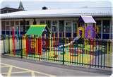 pictures of Steel Fencing Playground