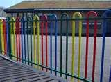 Steel Fencing Playground pictures