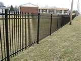 pictures of Black Steel Fence