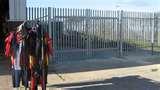 pictures of Palisade Steel Fencing