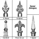 pictures of Steel Pool Fencing