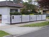Steel Picket Fence images