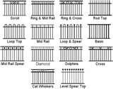 pictures of Steel Fence Design