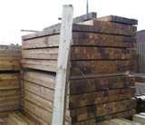 images of Steel Post Wood Fence