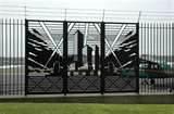 images of Steel Fence Art