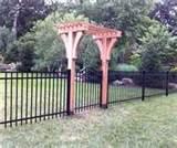 Steel Fence Black images