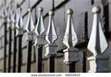 Steel Fence Black photos