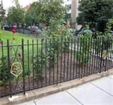 Steel Fence Black images