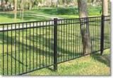 Steel Fence Black Price