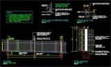 Steel Fence Cad Details Pictures