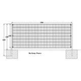 images of Stainless Steel Fence Braces