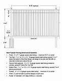 Steel Fence Drawing Pictures