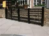 Photos of Custom Steel Fence Gates