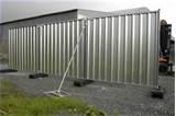 Steel Fence Hire Photos