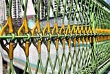 Steel Fence Green Pictures