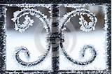 Steel Fence Ice Images